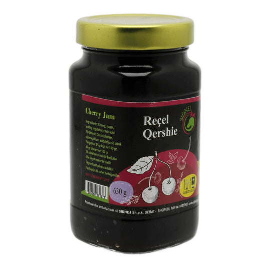 Sidnej- Recel Qershie Gliko PREMIUM Cherry Jam 550g