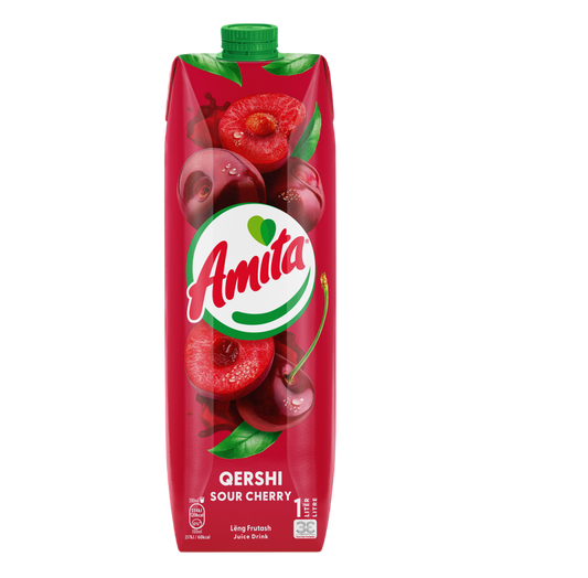 AMITA - Cherry/Qershie Juice 12 x1L