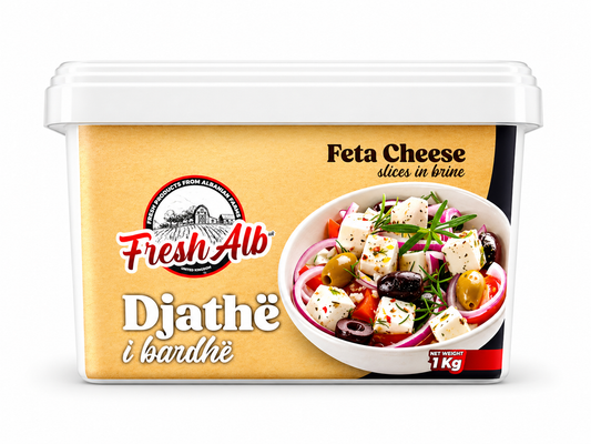 FreshAlb FETA Cheese in brine 1KG