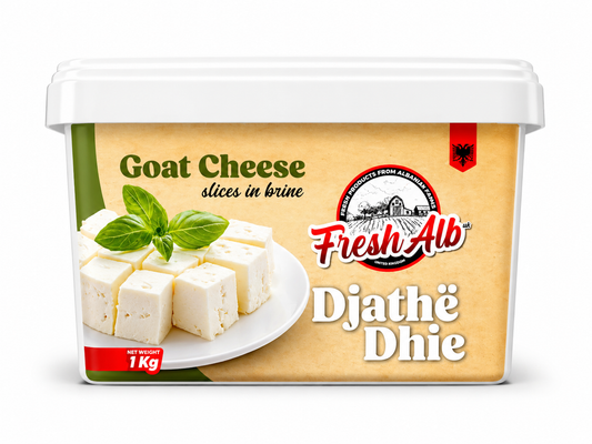 FreshAlb GOAT Cheese in brine 1KG