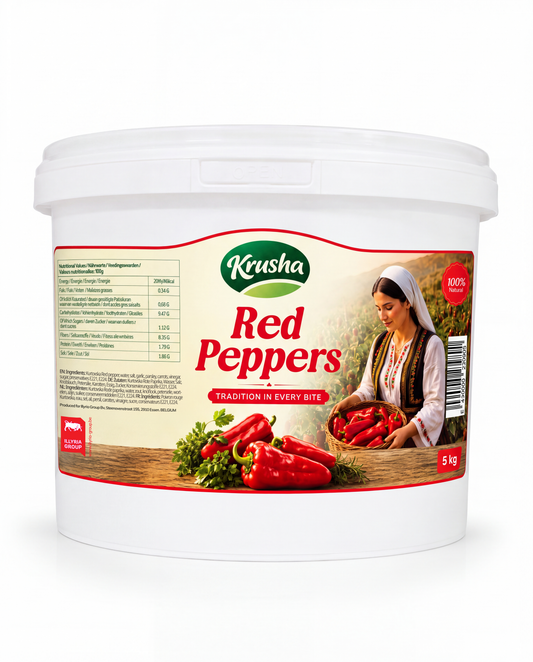KRUSHA - RED PEPPERS 5KG