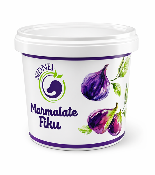 SIDNEJ Fig Spread Jam ( Marmalate Fiku) 900gr