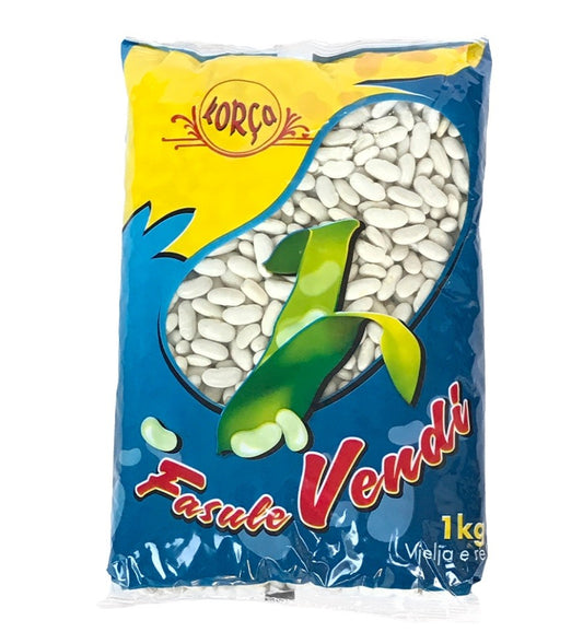 KORCA- Albanian White Beans 1kg (Fasule Korca)