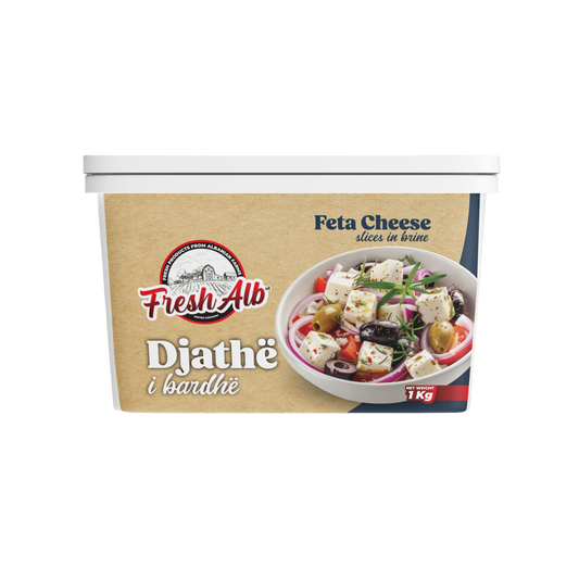 FreshAlb- Djathë i bardhë Dele në shëllirë 1KG PREMIUM